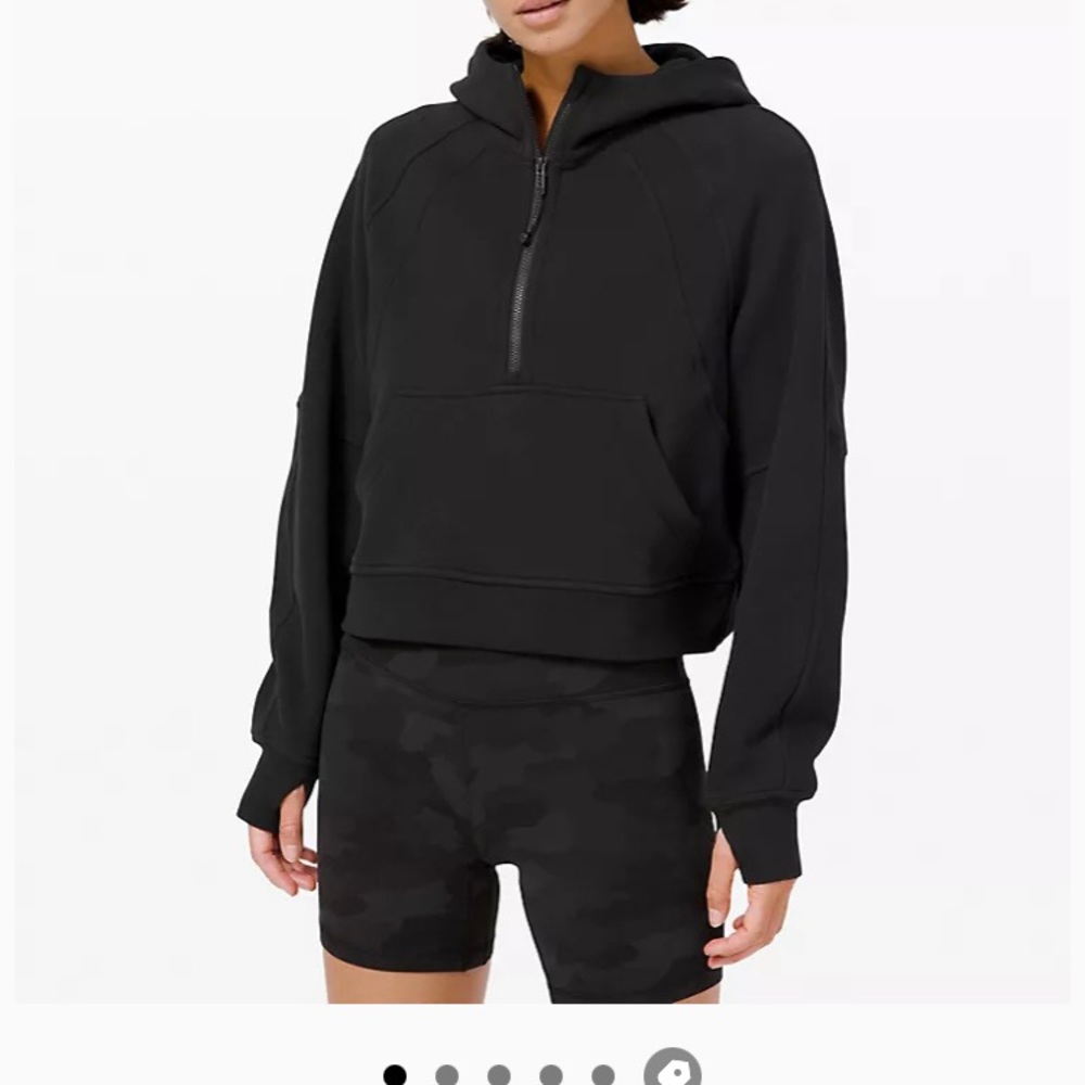 Lululemon oversize half zip scuba hoodie